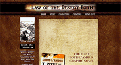 Desktop Screenshot of lawofthedesertborn.com